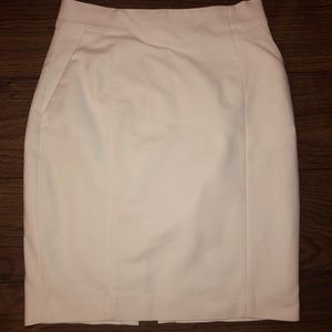 H&M White Pencil Skirt